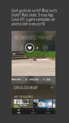 Canal OFF - Vídeos de ação, aventura e natureza android App screenshot 1